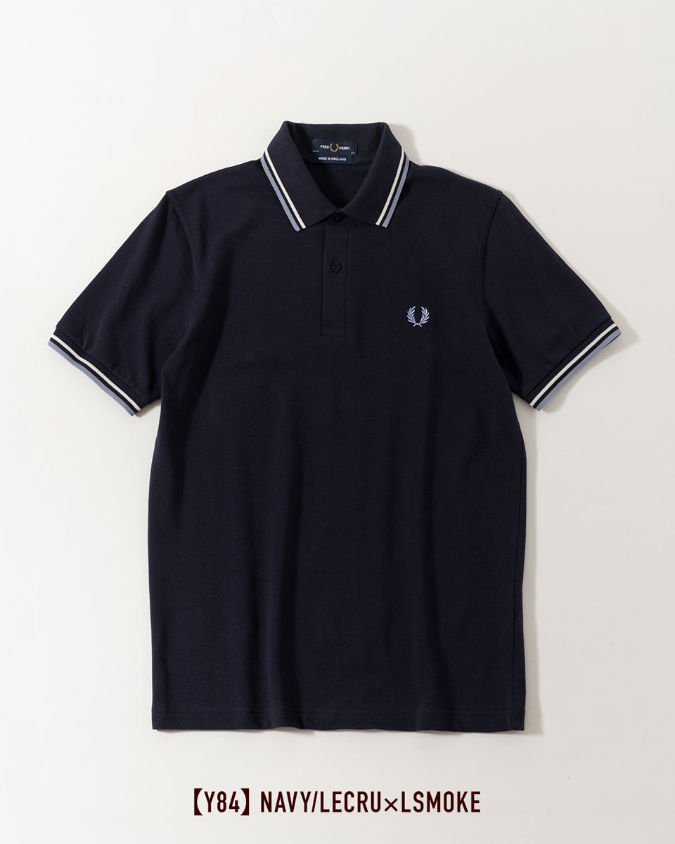 FRED PERRY（フレッドペリー） ポロシャツ M12 英国製 ティップライン
