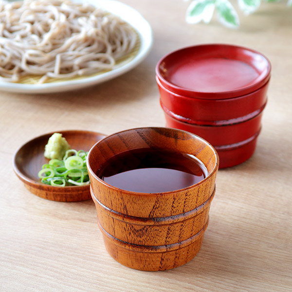 そば猪口 200ml 漆天然木 和食器 食器 （ 蕎麦猪口 そば つゆ 木製