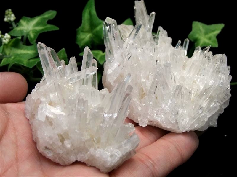 1個売り 4A 50g-70g 四川水晶クラスター 超透明結晶 超人気キラキラ針