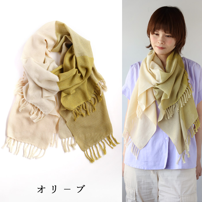kobooriza 工房織座 WAKKA リングストール / レディース スカーフ
