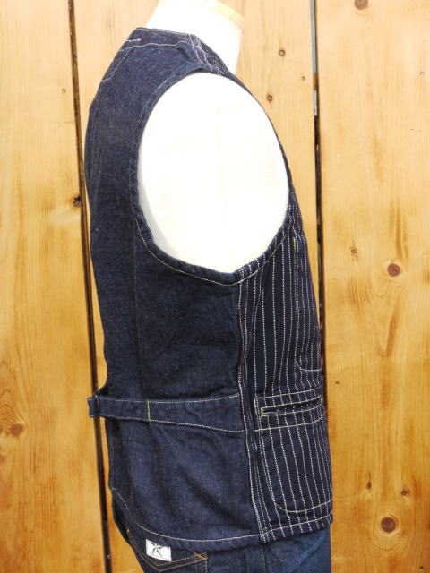 SUGAR CANE シュガーケーン 9oz.ウォバッシュワークベスト SC12654