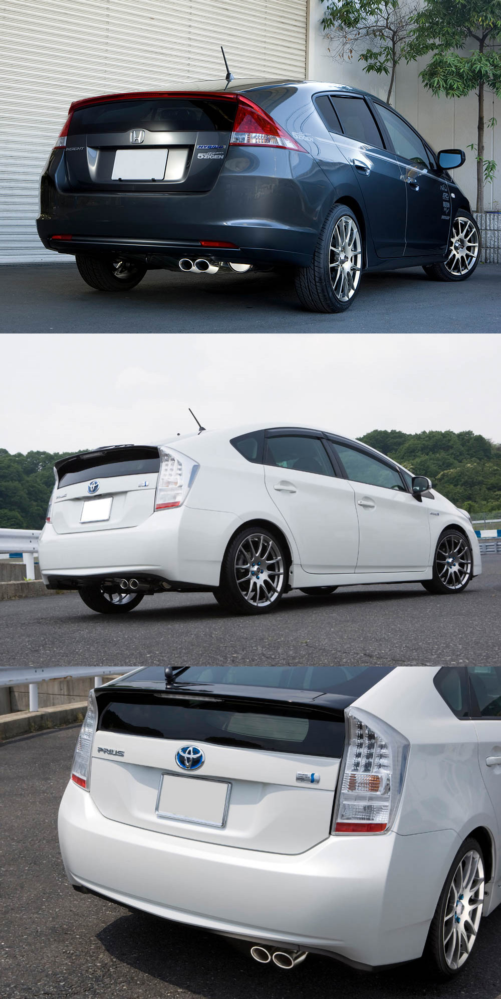 5ZIGEN マフラー ホンダ DAA-ZF1 CR-Z用 車種別専用設計 BORDER-S+