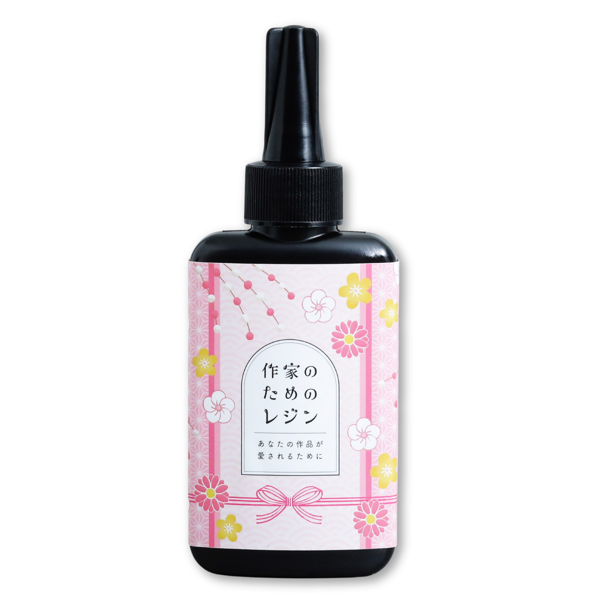 作家のためのレジン 日本製 uvレジン液 100g 選べるラベル UV-LED対応