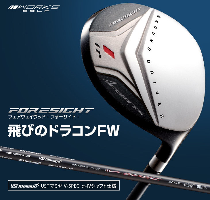 ワークスゴルフ ゴルフ クラブ メンズ フェアウェイウッド 1w 3w 4w