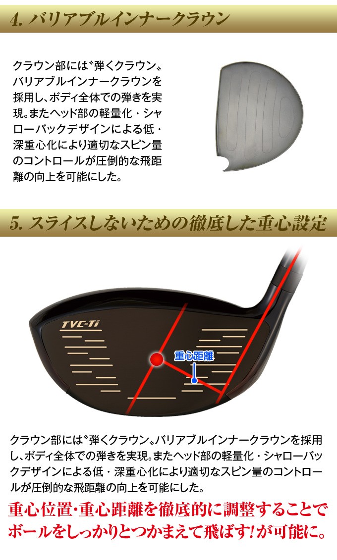 ワークスゴルフ ゴルフ クラブ ドライバー 新品 46インチ 超高反発