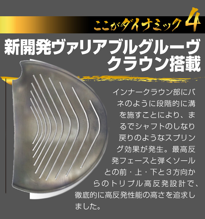 DYNAGOLF（ダイナゴルフ） ゴルフ クラブ ドライバー レフティ メンズ