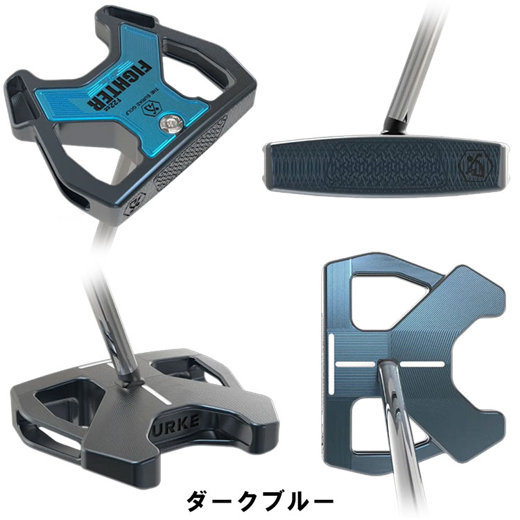 ゼロトルクパター・日本正規品】 BURKE Golf パター FIGHTER Series