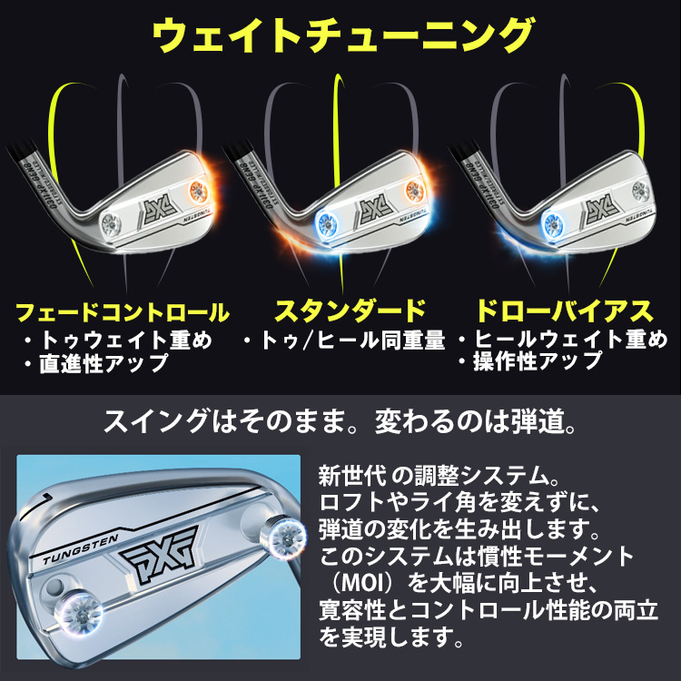 PXG 【特注】PXG GEN8シリーズ アイアン 0311P/0311XP/0311T N.S.PRO