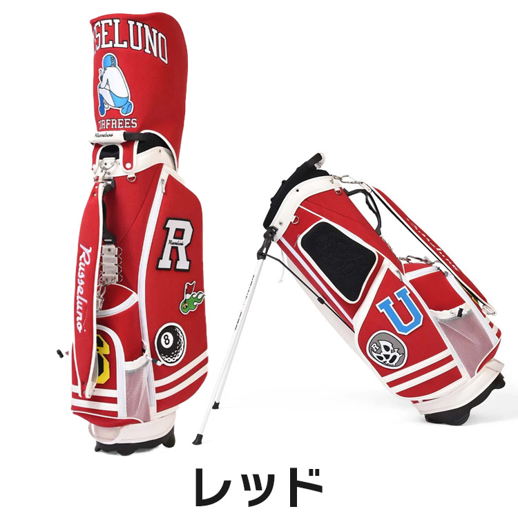 Russeluno（ラッセルノ） ラッセルノゴルフ ベルクロ ゴルフバッグ RS