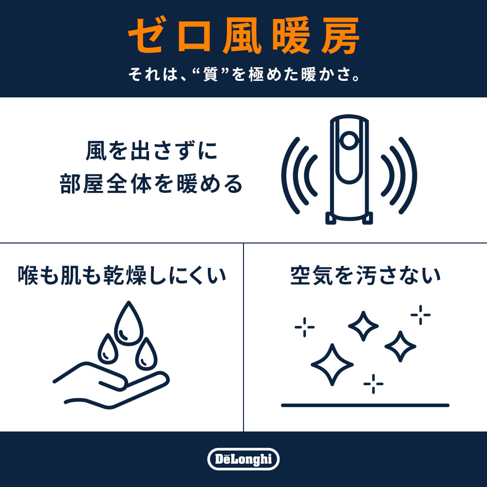 デロンギ（DeLonghi） オイルヒーター マルチダイナミックヒーター 24