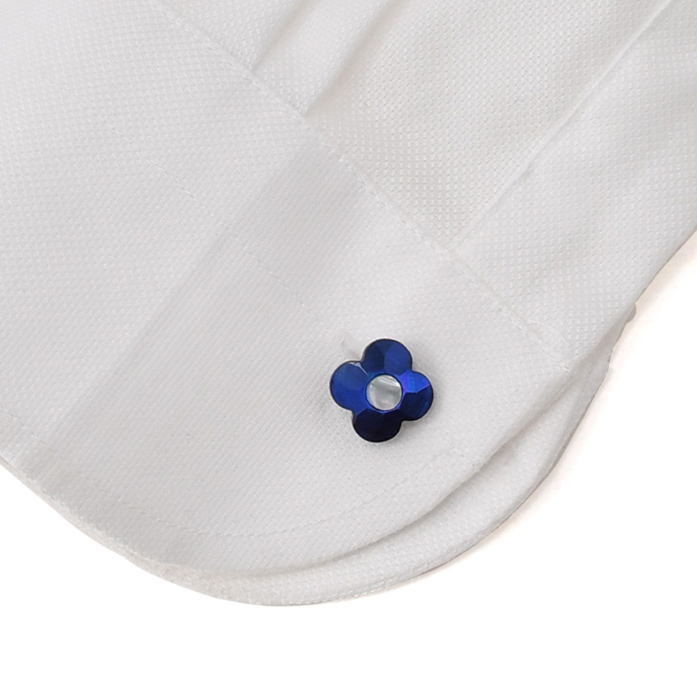 ラルディーニ LARDINI カフスボタン メンズ ブートニエール 天然貝