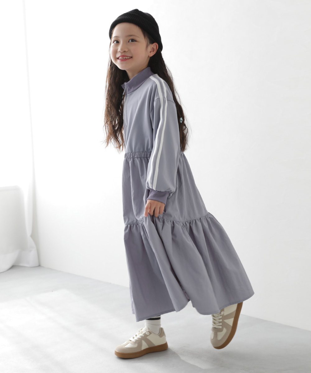 devirock（デビロック） スポーティー 長袖ワンピース ワンピース