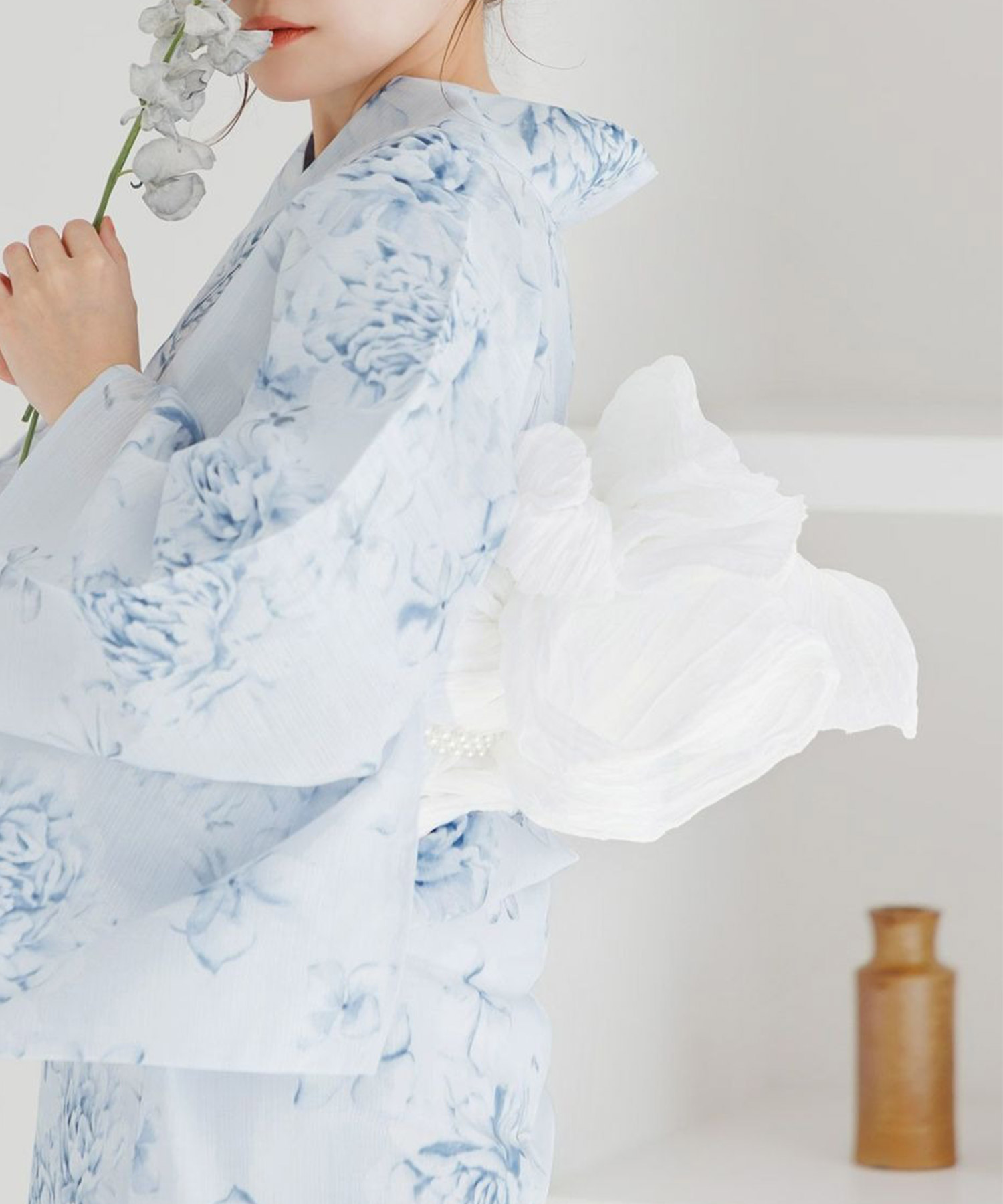 Dita（ディータ） 浴衣帯 長尺 兵児帯 レディース リバーシブル 黒 帯