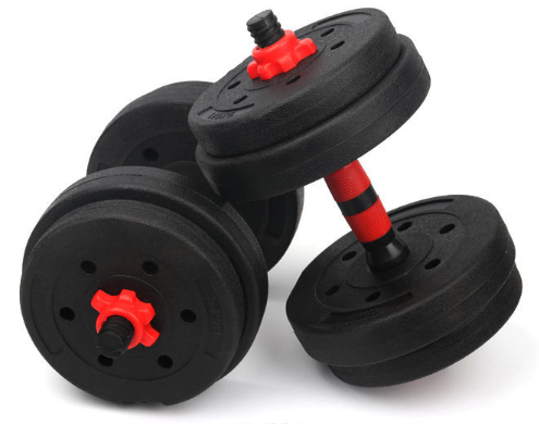 ダンベル 可変式 5kg 2個セット 合計10kg 10キロ バーベル メンズ