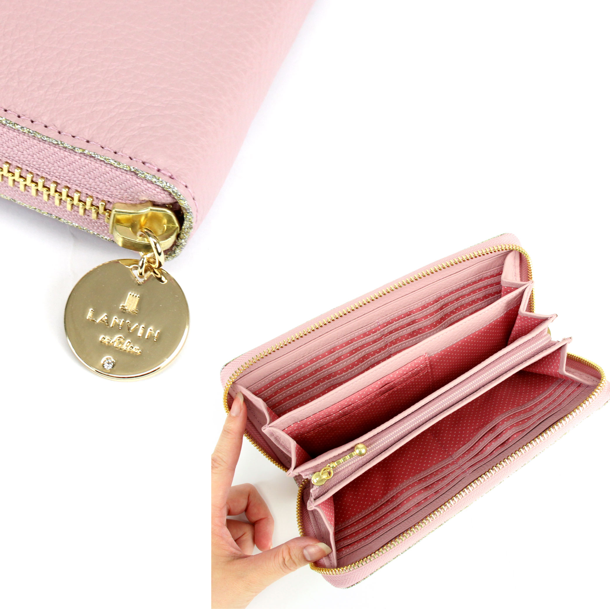 LANVIN（ランバン） ランバンオンブルー 財布 長財布 LANVIN en Bleu