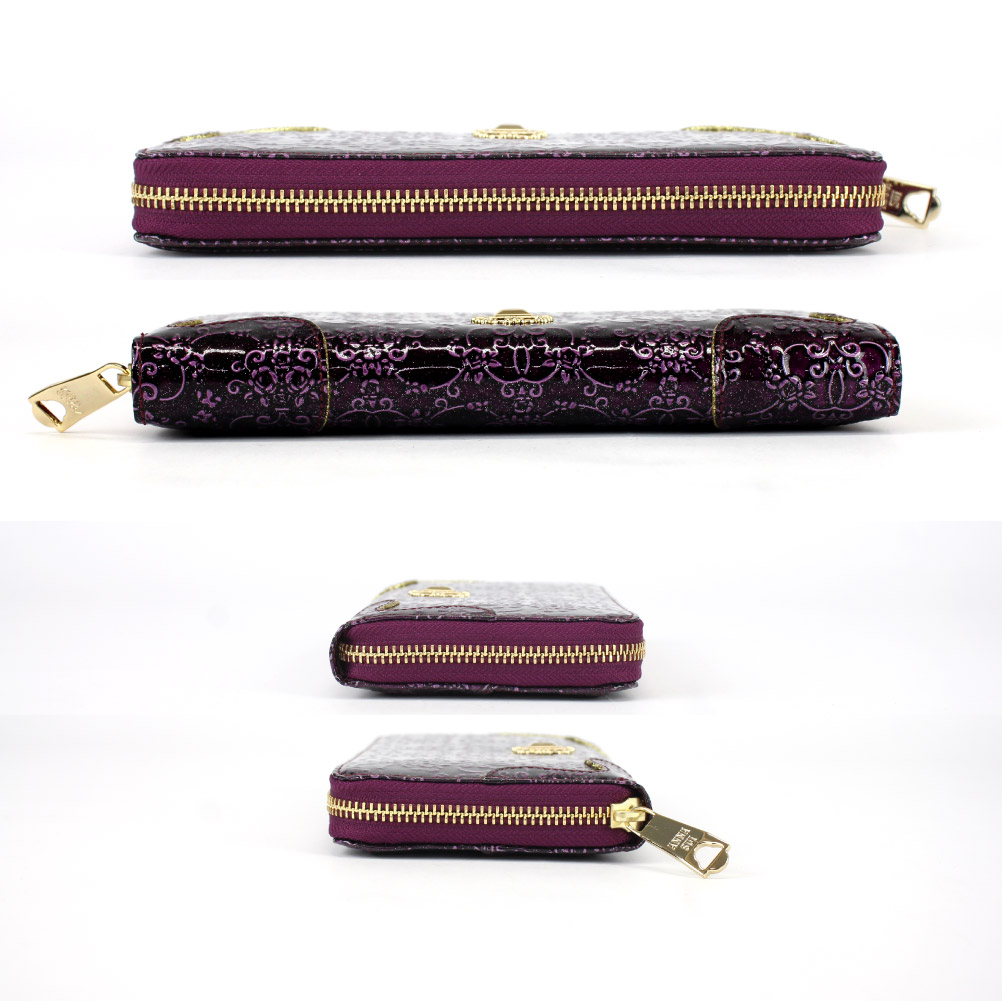 ANNA SUI（アナスイ） 財布 長財布 ラウンドファスナー ルーミー