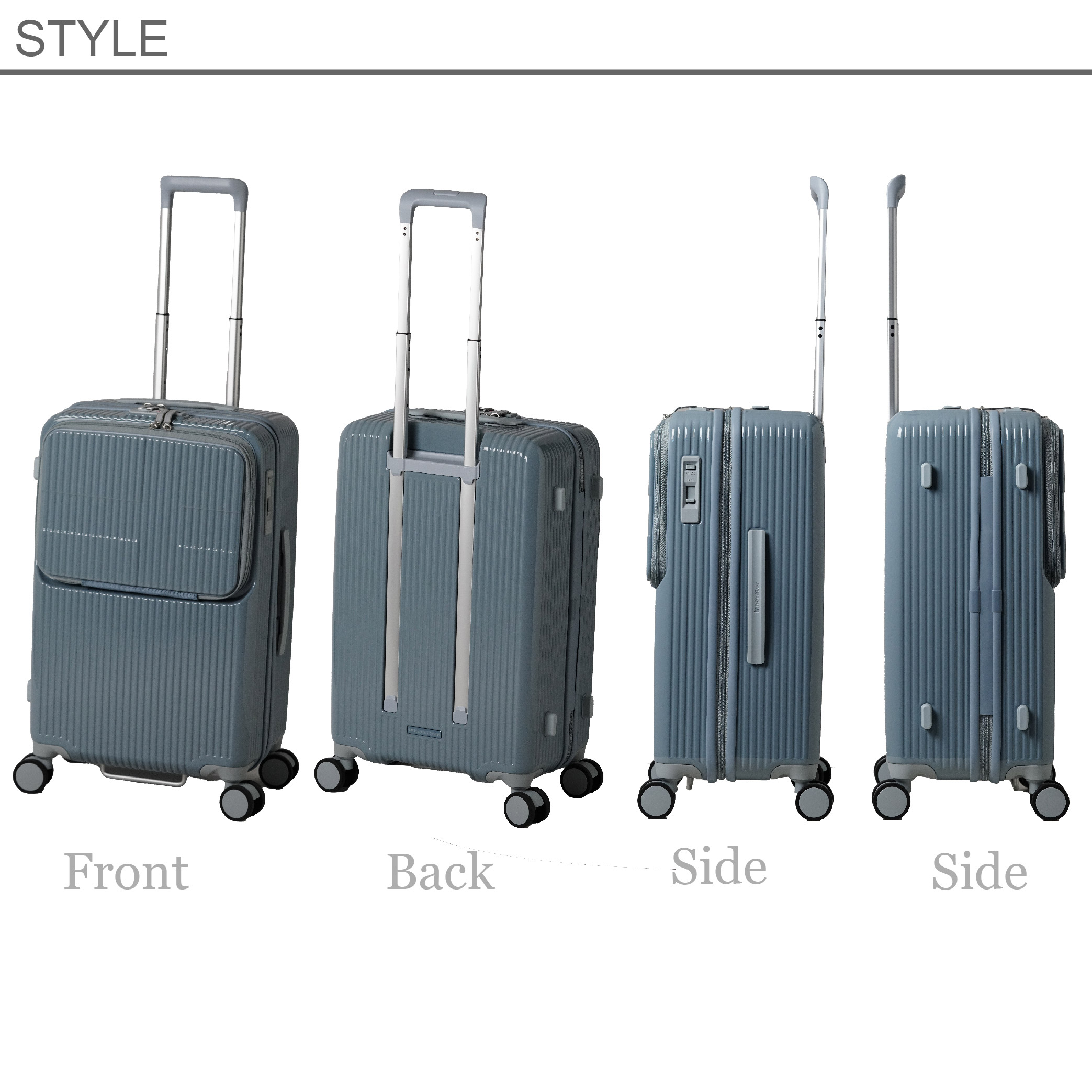 innovator（イノベーター） ノベルティ付 inv60鏡面 スーツケース