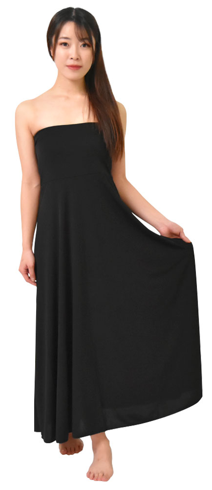 フラダンス衣装 ベアワンピース フラワンピース ダンス衣装 社交ダンス