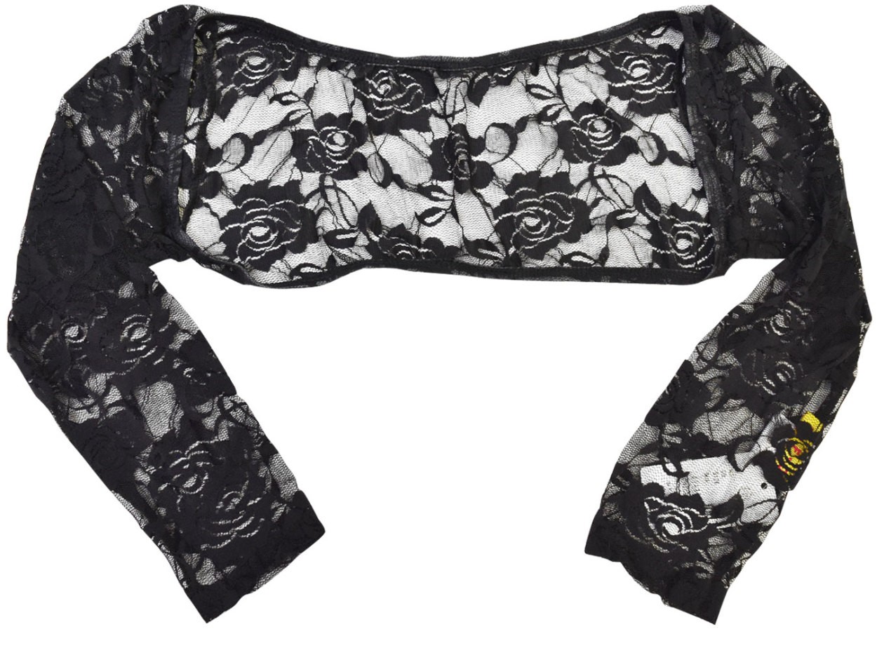 ベリーダンス衣装 ダンス 衣装 バラレースアームスボレロ セール