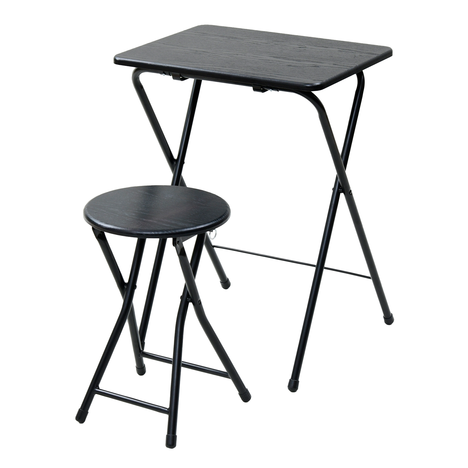 山善（YAMAZEN） 折りたたみ ミニテーブル チェアセット 幅50 奥行48