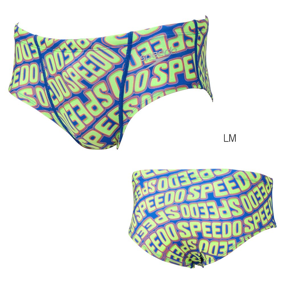speedo（スピード） 競泳水着 練習用水着 メンズ ウェーブロゴターンズ