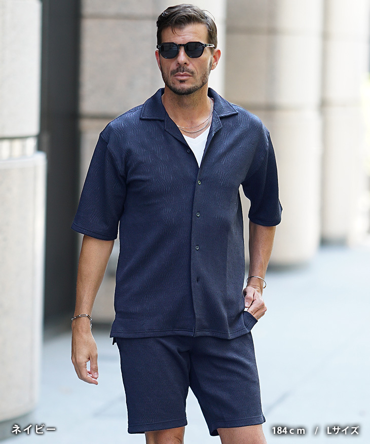 joker（ジョーカー） セットアップ メンズ 半袖シャツ ハーフパンツ