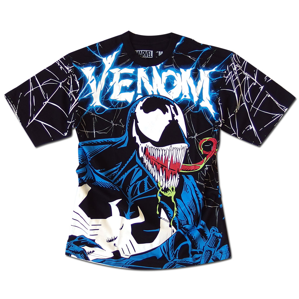 MARVEL（マーベル） ヴェノム ベノム プリント Tシャツ キャラクター