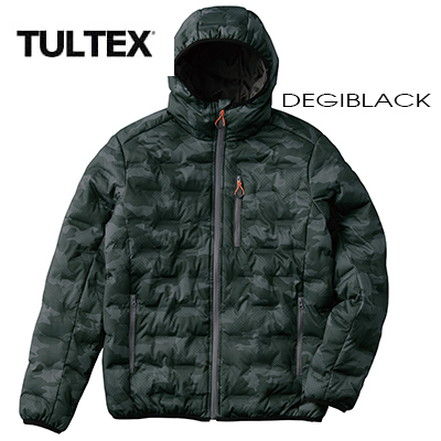 TULTEX（タルテックス） 中綿ジャケット ジップパーカー メンズ