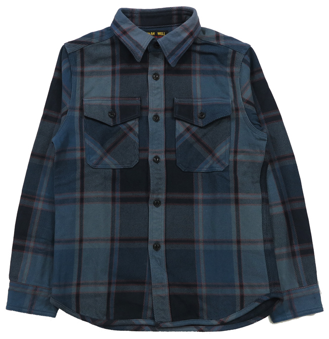 UES（ウエス） エクストラヘビー チェック フランネル シャツ 長袖