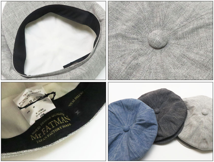 新品【Mr.FATMAN】ミスターファットマン ツィード ジョニー