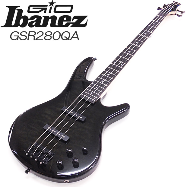 Ibanez（アイバニーズ） Gio Ibanez GSR280QA-TKS 4弦エレキベース