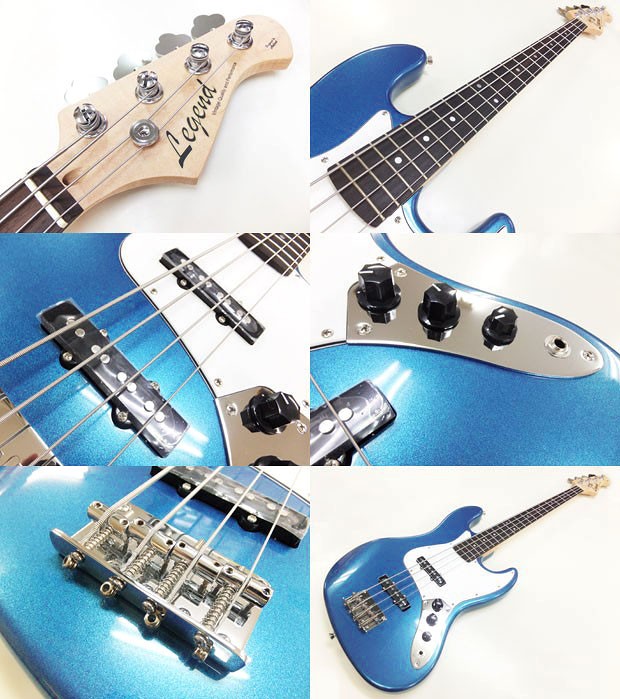 ベース 入門 初心者 セット レジェンド Legend LJB-Z/MBL 8点セット