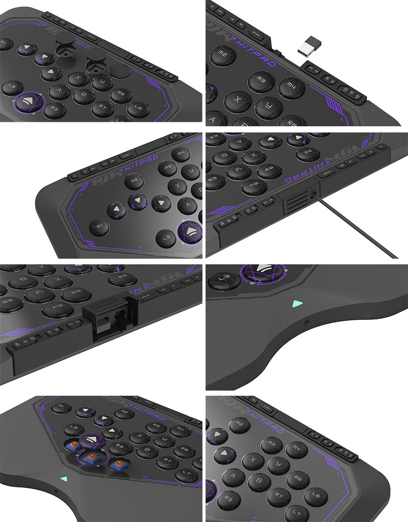 HJK HITPAD レバーレスコントローラー PC/NSW対応 GAMING エイチ