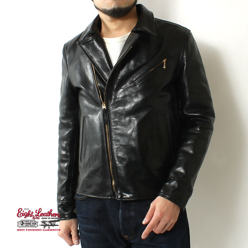 EIGHT-G（エイトジー） EIGHT LEATHERS レザージャケット HORSE HIDE