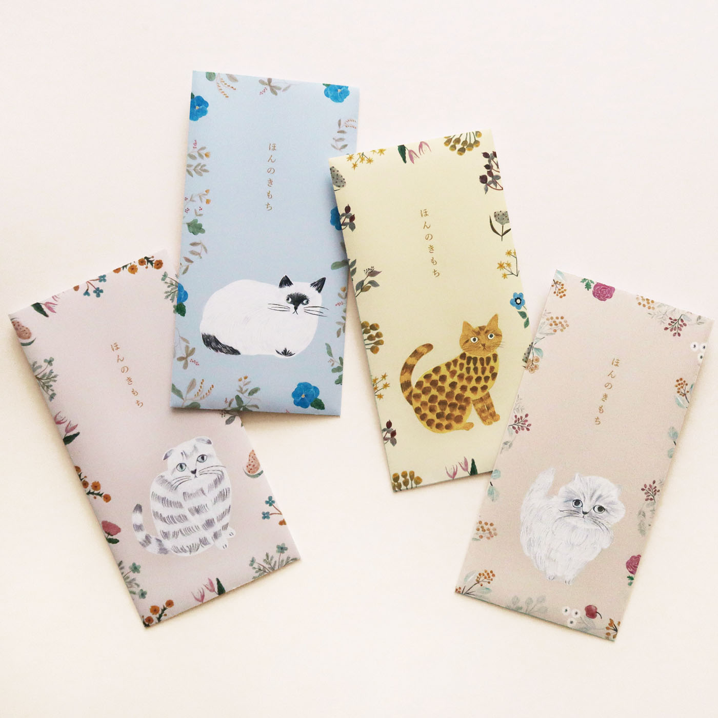松尾ミユキ 長ぽち袋｜LONG ENVELOPE ポチ袋 おしゃれ かわいい 動物
