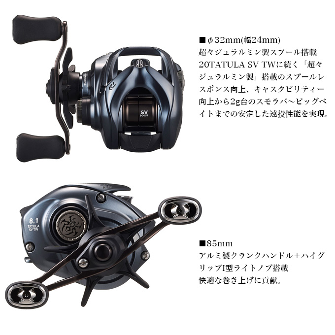 DAIWA（ダイワ） 【目玉商品】ダイワ 25 タトゥーラ SV TW 100HL 左