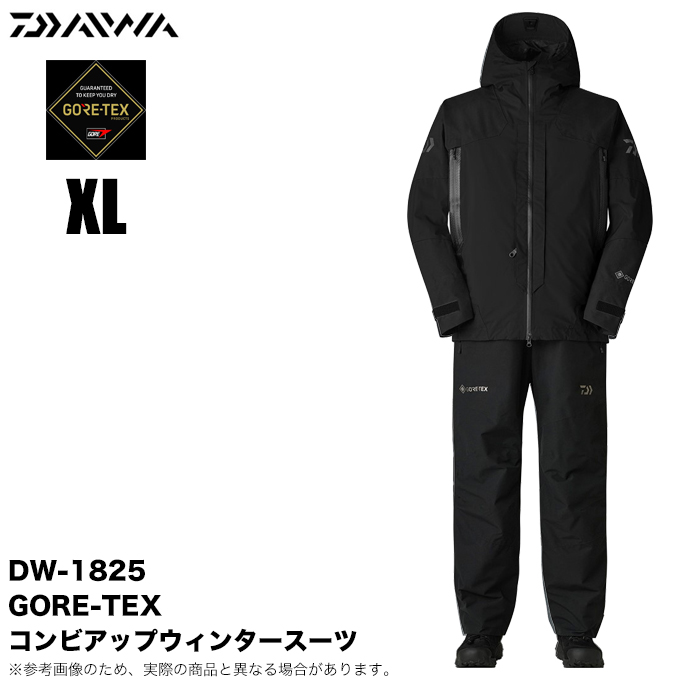 DAIWA（ダイワ） DW-1825 (ブラック／XL) ゴアテックス コンビアップ