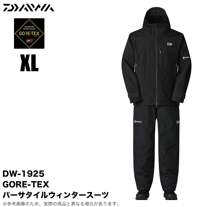 DAIWA（ダイワ） DW-1925 (ブラック／XL) ゴアテックス バーサタイル