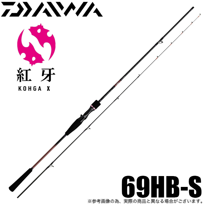 DAIWA（ダイワ） 22 紅牙 X 69HB-S ベイトモデル (2022年モデル