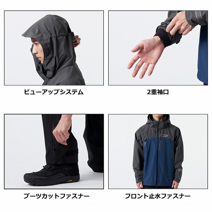 DAIWA（ダイワ） DR-1922 (シャンブレーブラック／M) ゴアテックス