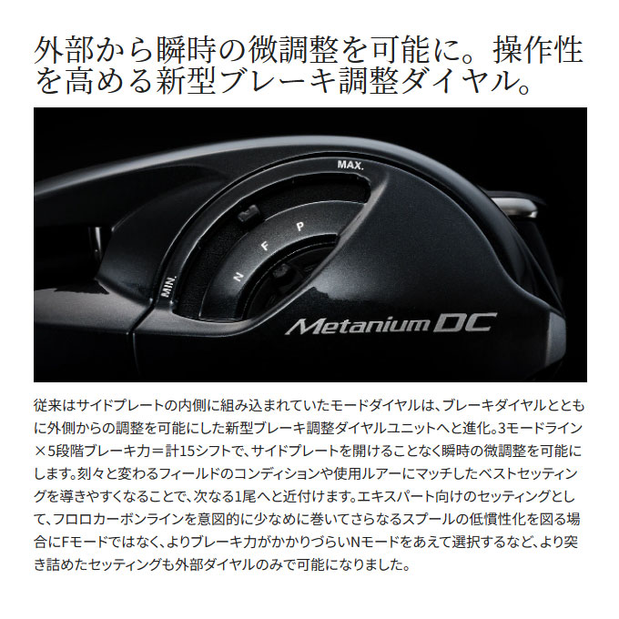 シマノ（SHIMANO） 24 メタニウム DC 71XG 左ハンドル (2024年モデル