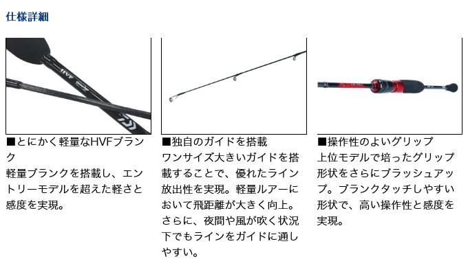 DAIWA（ダイワ） 20 月下美人 AJING 78ML-S (2020モデル/アジング