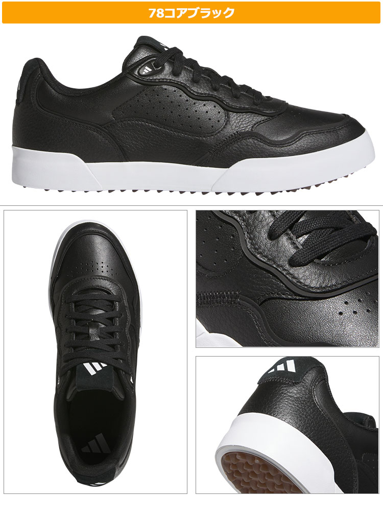 adidas（アディダス） ゴルフシューズ NLK88 レトロクロス 25 [靴ひも