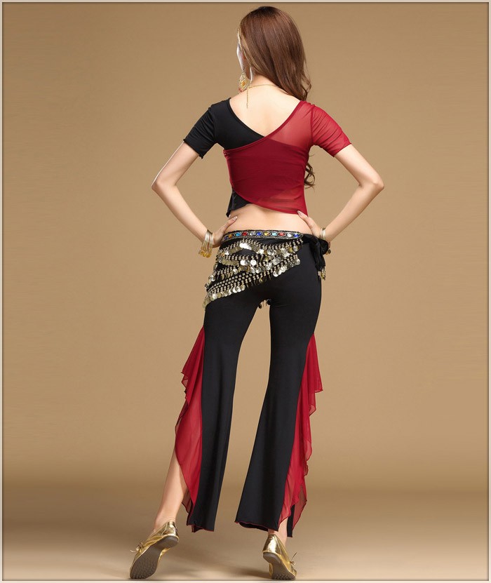 ベリーダンス 衣装 セット レッスン パンツ チョリ 社交ダンス ラテン