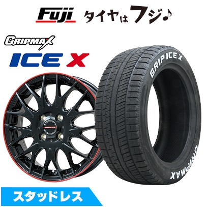 Ice X 【新品】セレナ用 スタッドレスタイヤ ホイール4本セット 195