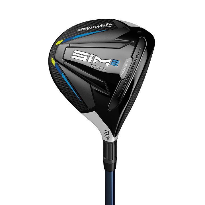 SIM2 右用 テーラーメイド 2021年 MAX フェアウェイウッド FW US仕様