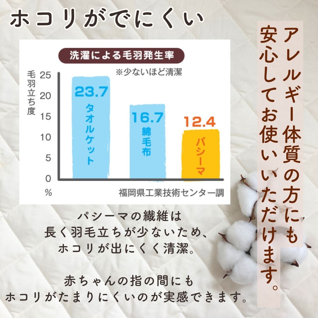 パシーマ（pasima） 敷きパッド シングル パットシーツ 綿100％ 冬
