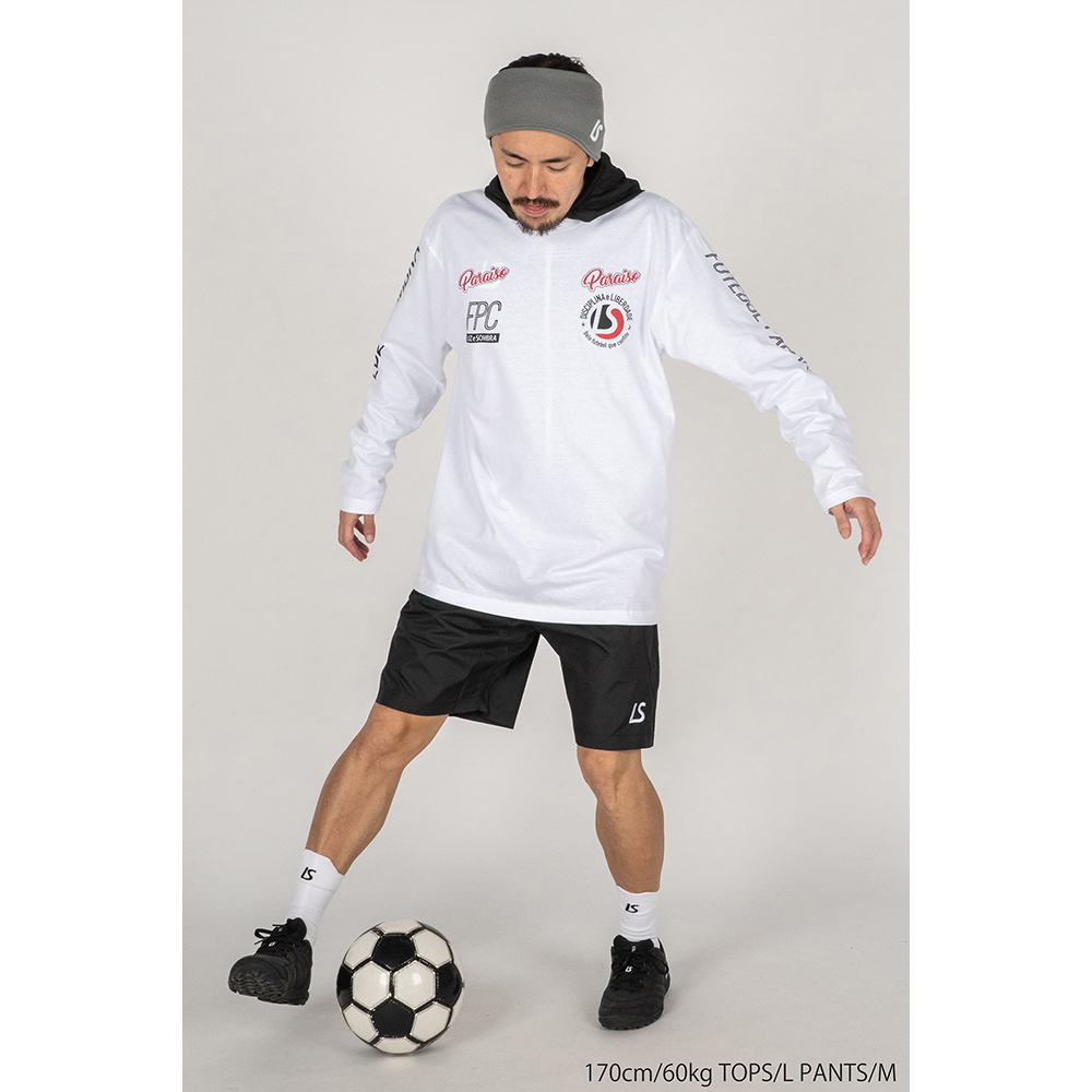 ルースイソンブラ（LUZ e SOMBRA） ロングTシャツ FUTEBOL PARAISO
