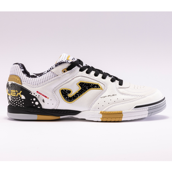 JOMA_ホマ フットサルシューズ TOP FLEX 2432 WHITE BLACK INDOOR