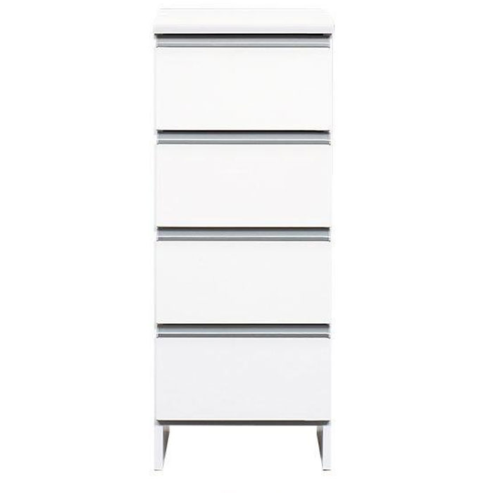 ランドリー収納 スリム 幅40cm 高さ100cm 収納 完成品 ラック チェスト